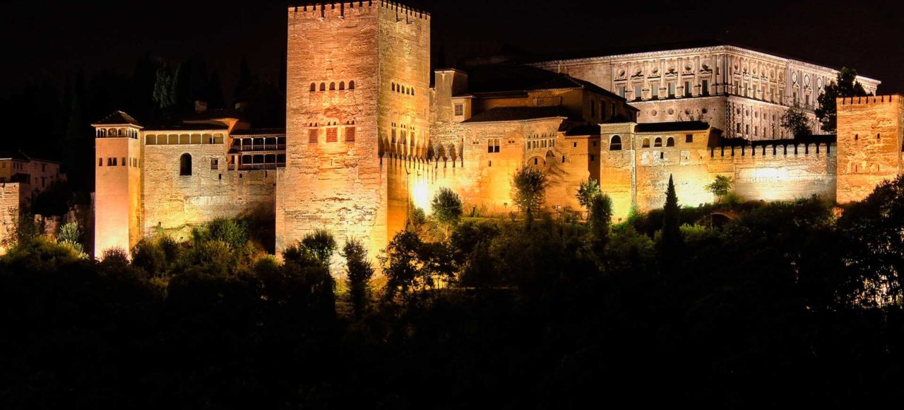 Visita nocturna Alhambra de Granada